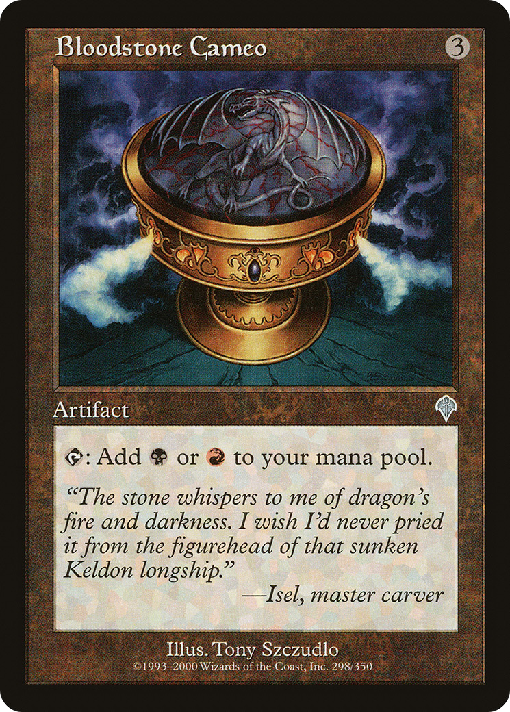 Bloodstone Cameo (INV-298) - Invasion