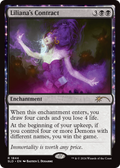 Liliana's Contract (1844) (SLD-1844) - Secret Lair Drop: (enchantment)