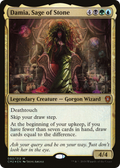 Damia, Sage of Stone (CM2-002) - Commander Anthology Volume II Foil
