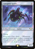 Canoptek Spyder (Surge Foil) (40K-151) - Warhammer 40,000 Commander Foil