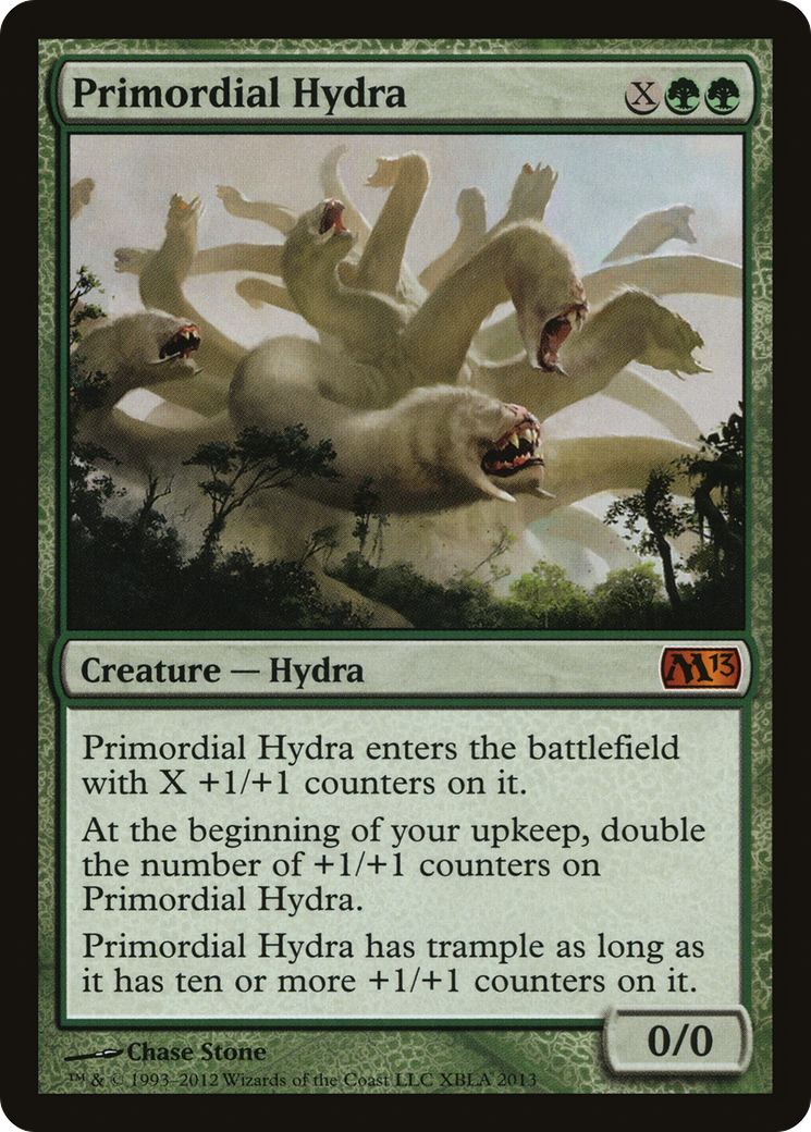 Primordial Hydra (MEDIA-XBLA 2013) - Duels of the Planeswalkers 2013 Promos