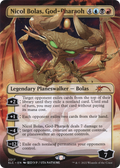 Nicol Bolas, God-Pharaoh (SLC-2017) - Secret Lair Countdown Kit (Borderless)