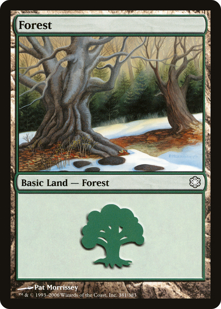 Forest (381) (CTD-381) - Coldsnap Theme Decks