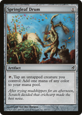 Springleaf Drum (LRW-261) - Lorwyn Foil