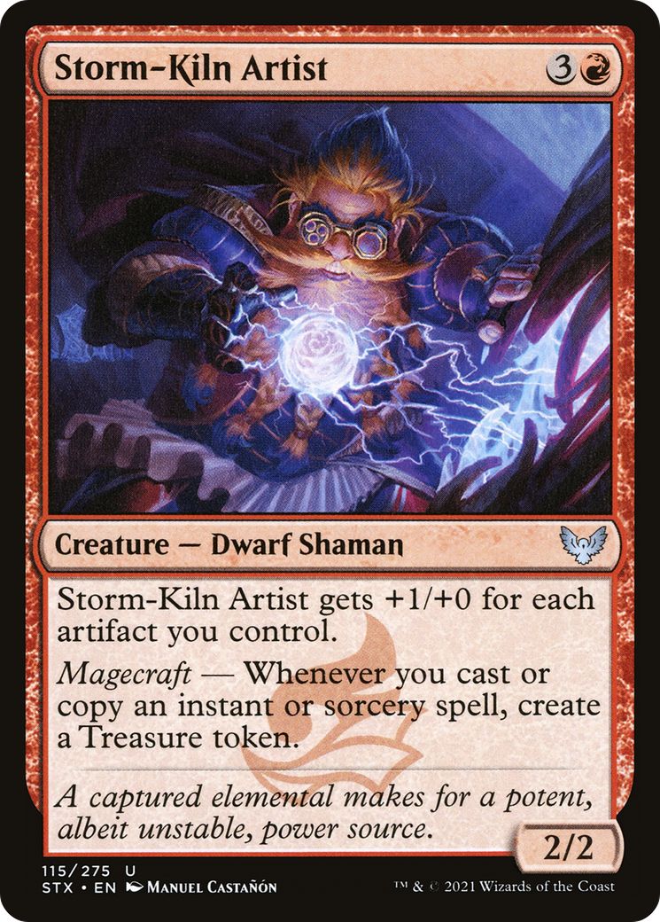 Storm-Kiln Artist (STX-115) - Strixhaven: School of Mages Foil