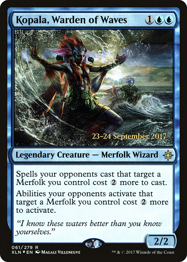 Kopala, Warden of Waves (PRE-61S) - Ixalan Promos Foil