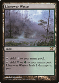 Llanowar Wastes (10E-355) - Tenth Edition Foil
