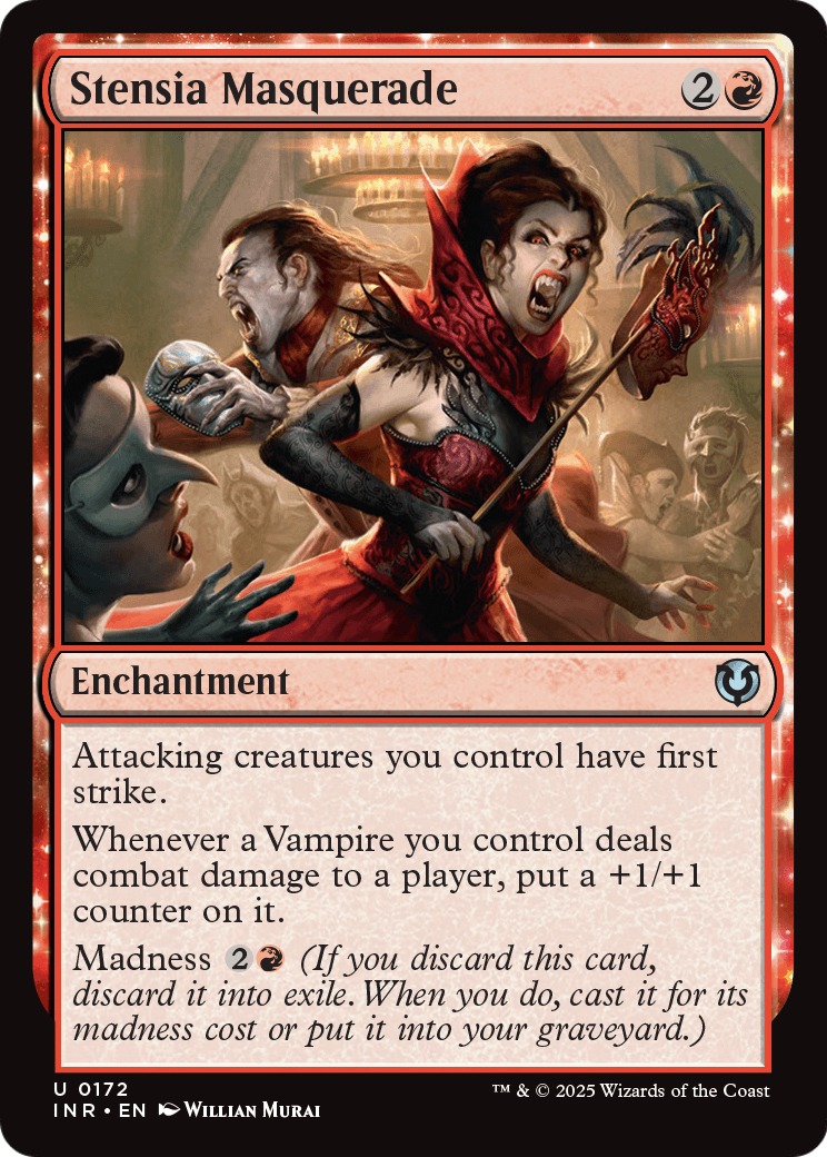 Stensia Masquerade (INR-172) - Innistrad Remastered: (enchantment)