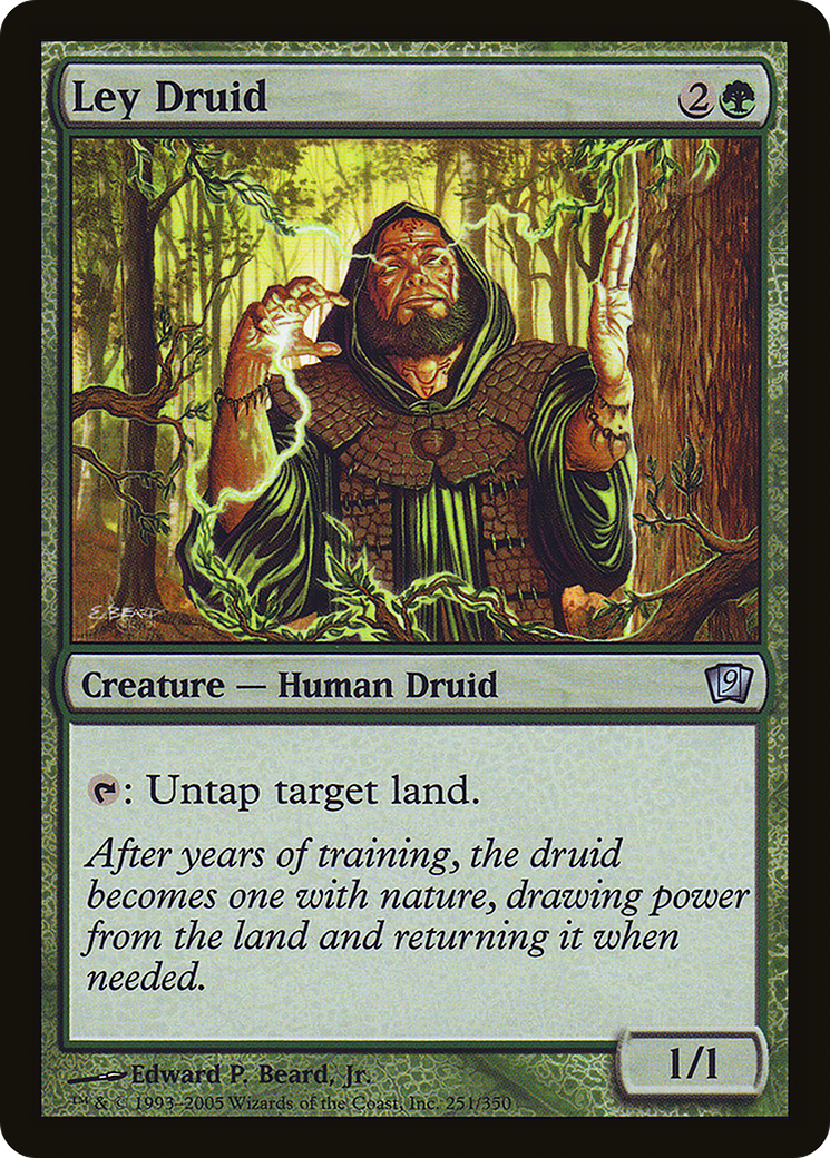 Ley Druid (9ED-251) - 9th Edition Foil