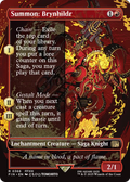 Summon: Brynhildr (Borderless) (FIN-366) - FINAL FANTASY: (enchantment) Foil