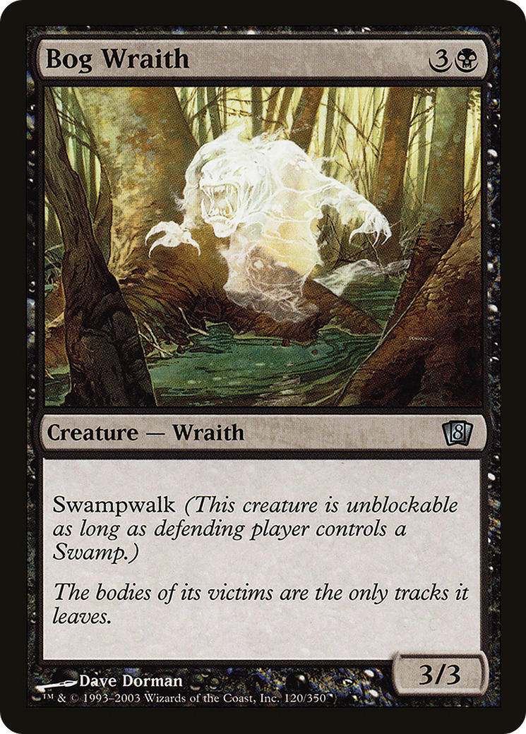 Bog Wraith (8ED-120) - 8th Edition Foil