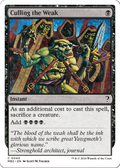 Culling the Weak (White Border) (MB2-040) - Mystery Booster 2