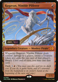 Ragavan, Nimble Pilferer (Serial Numbered) (MUL-151) - Multiverse Legends: (Showcase) Foil
