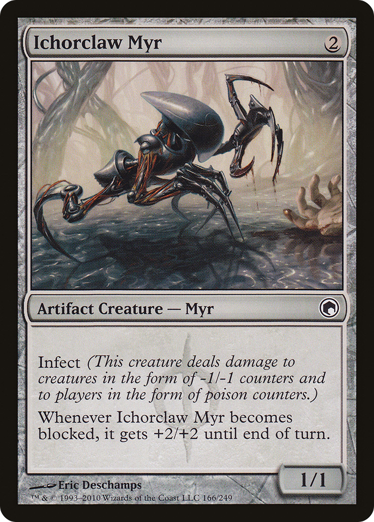 Ichorclaw Myr (SOM-166) - Scars of Mirrodin