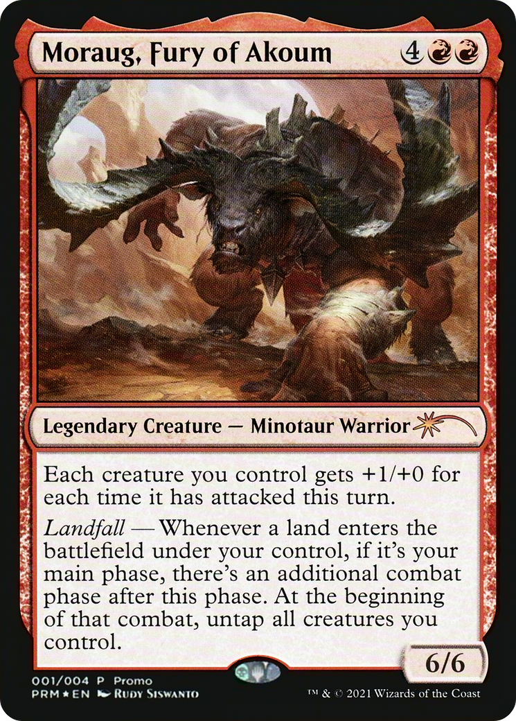 Moraug, Fury of Akoum (UMP-001) - Year of the Ox 2021 Foil
