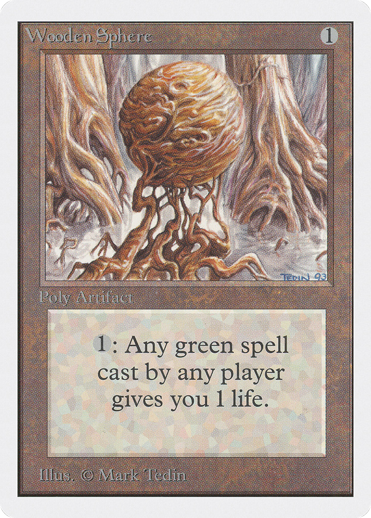 Wooden Sphere (2ED-) - Unlimited Edition