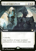 Clever Concealment (Extended Art) (ONC-043) - Phyrexia: All Will Be One Commander: (Extended Art)