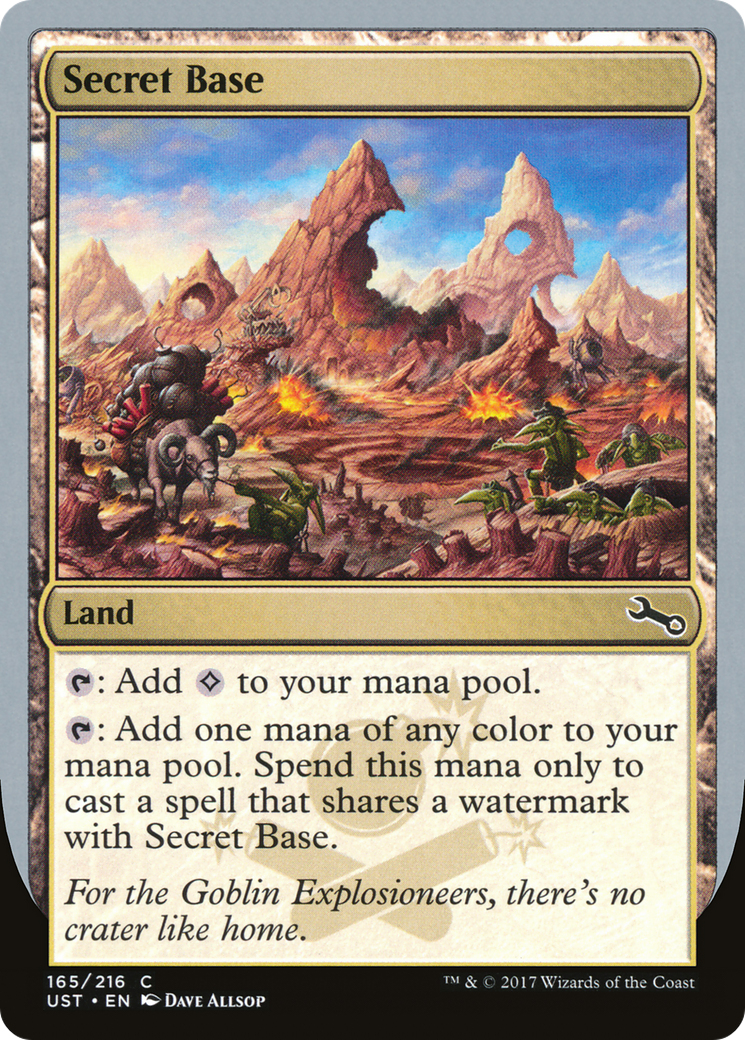 Secret Base (D) (UST-165D) - Unstable