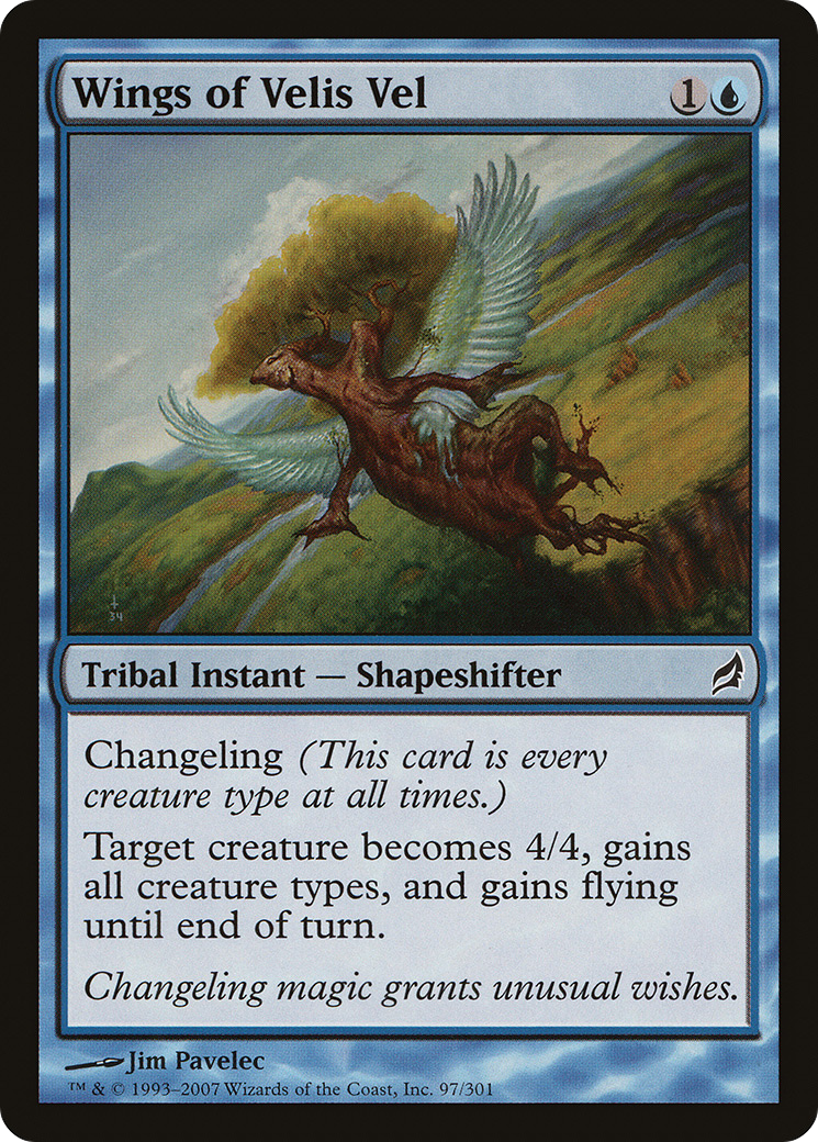 Wings of Velis Vel (LRW-097) - Lorwyn Foil