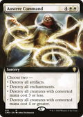 Austere Command (Extended Art) (CMR-618) - Commander Legends: (Extended Art)