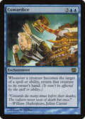 Cowardice (8ED-071) - 8th Edition Foil
