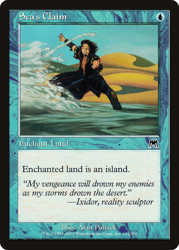 Sea's Claim (ONS-113) - Onslaught Foil