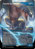 Volatile Stormdrake (Borderless) (MH3-329) - Modern Horizons 3 Foil