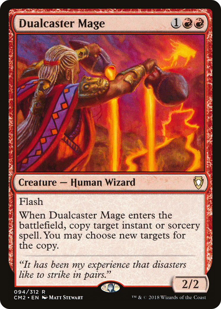 Dualcaster Mage (CM2-094) - Commander Anthology Volume II