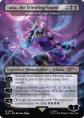 Luka, the Traveling Sound - Liliana of the Dark Realms (SLD-1593) - Secret Lair Drop / Luka, the Traveling Sound (Borderless)
