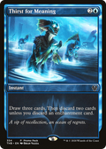 Thirst for Meaning (PPTHB-354) - Theros Beyond Death Foil