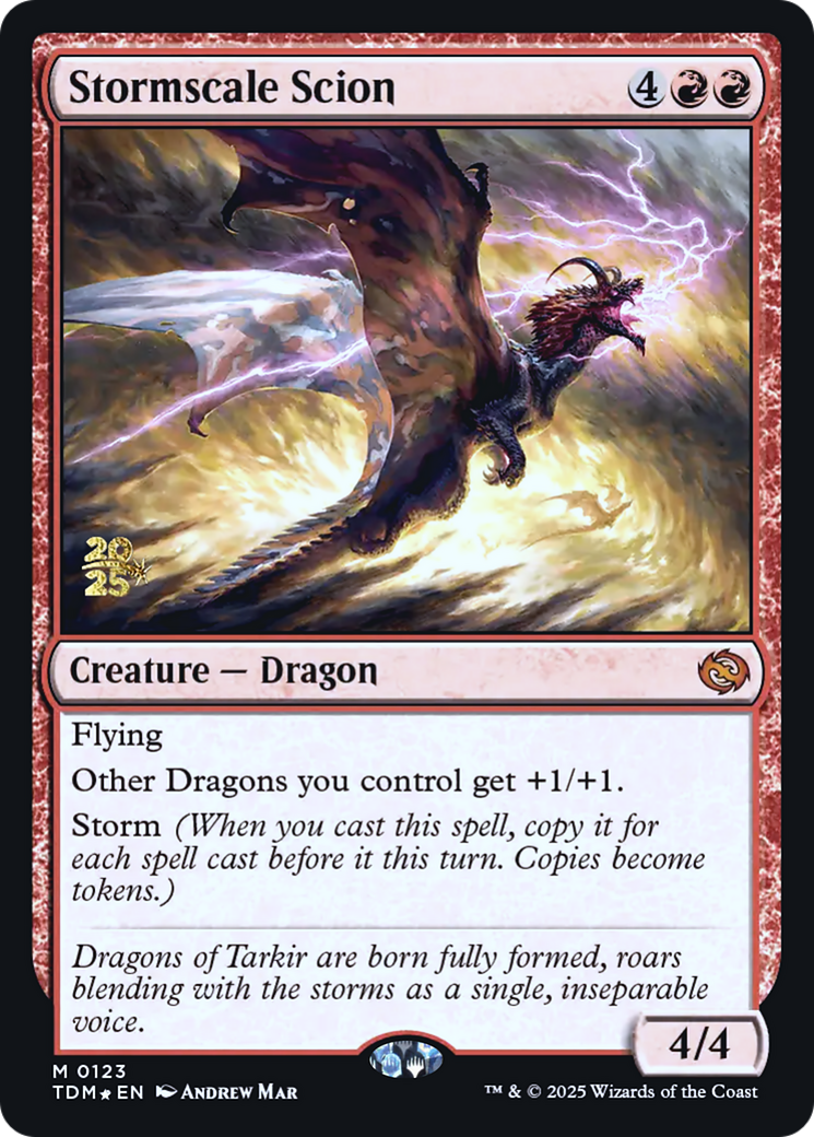 Stormscale Scion (PRE-123) - Prerelease Cards Foil