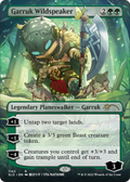 Garruk Wildspeaker (Borderless) (SLD-1142) - Secret Lair Drop Foil