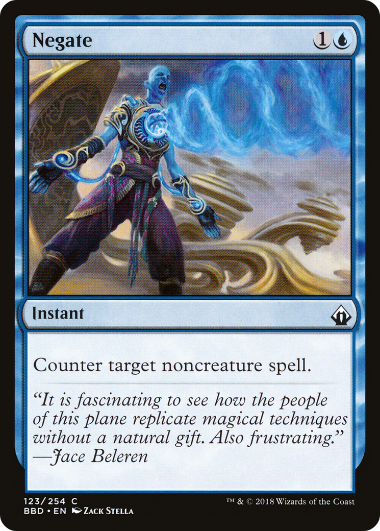 Negate (BBD-123) - Battlebond Foil