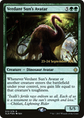 Verdant Sun's Avatar (PRE-213S) - Ixalan Promos Foil