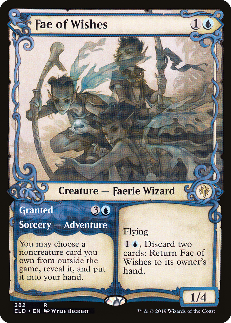 Fae of Wishes (Showcase) (ELD-282) - Throne of Eldraine: (Showcase) Foil