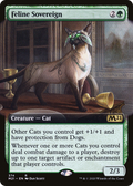 Feline Sovereign (Extended Art) (M21-374) - Core Set 2021: (Extended Art) Foil