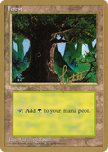 Forest (B) - 1996 Bertrand Lestree (4ED) (WCD-) - Pro Tour Collector Set