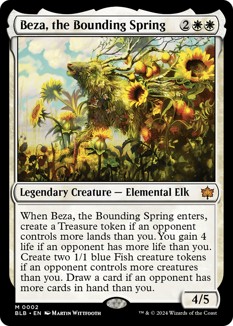 Beza, the Bounding Spring (BLB-002) - Bloomburrow