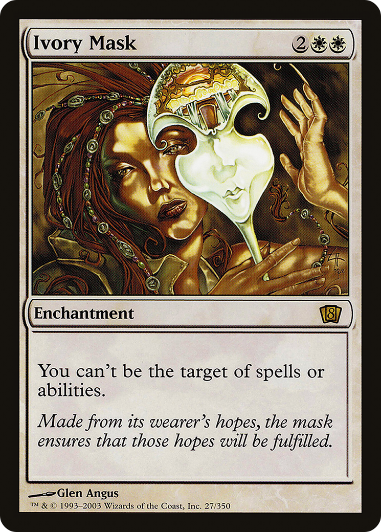 Ivory Mask (8ED-027) - 8th Edition Foil