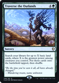 Traverse the Outlands (PRE-258) - Battle for Baldur's Gate Promos Foil