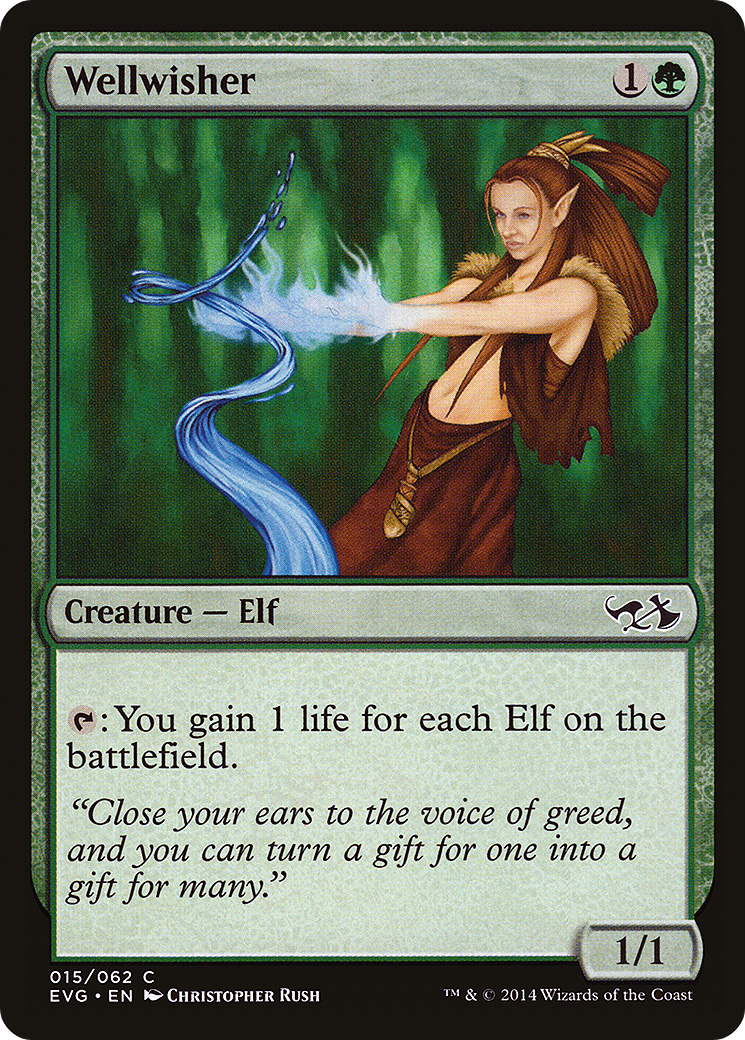 Wellwisher (DD3-) - Duel Decks Anthology: Elves vs. Goblins