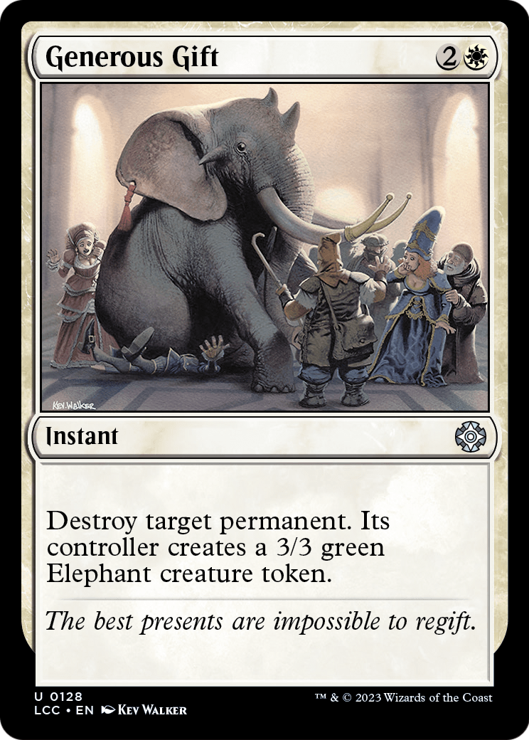 Generous Gift (LCC-128) - The Lost Caverns of Ixalan Commander