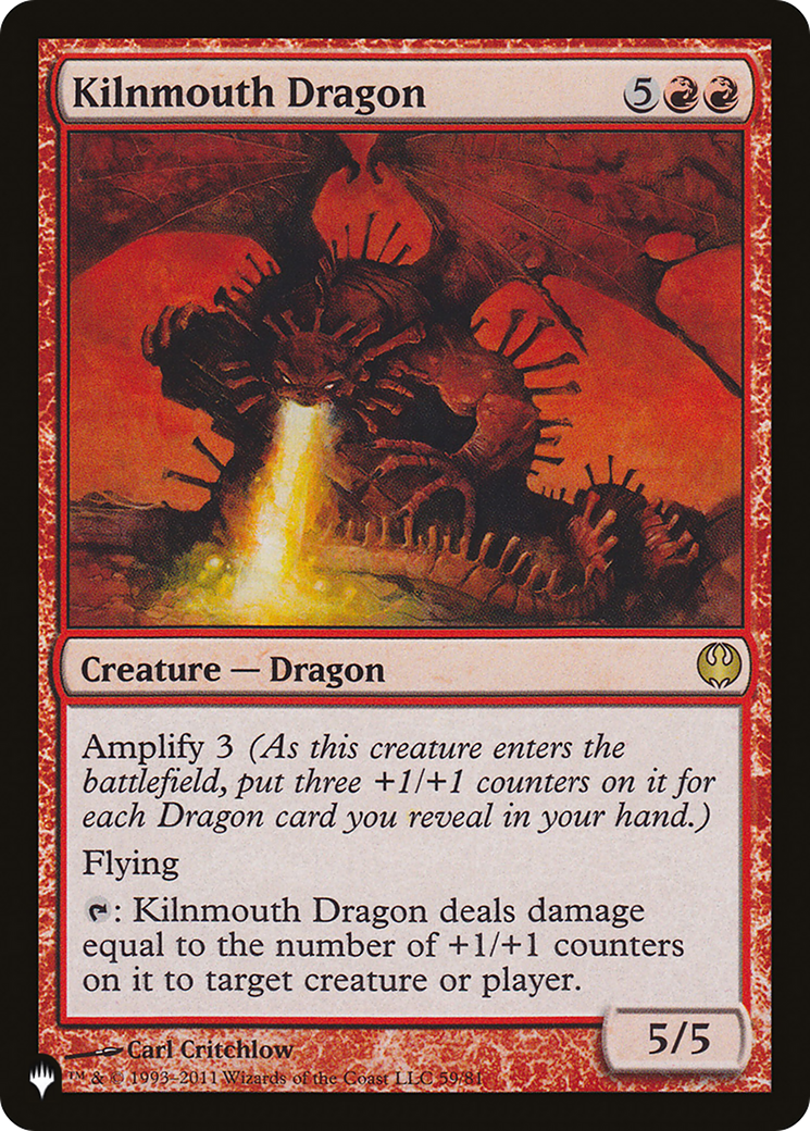 Kilnmouth Dragon (LIST-DDG-59) - The List