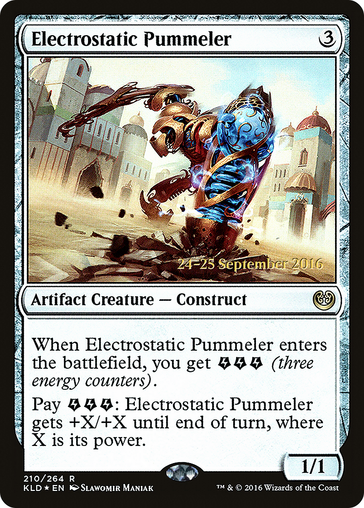 Electrostatic Pummeler (PRE-210S) - Kaladesh Promos Foil