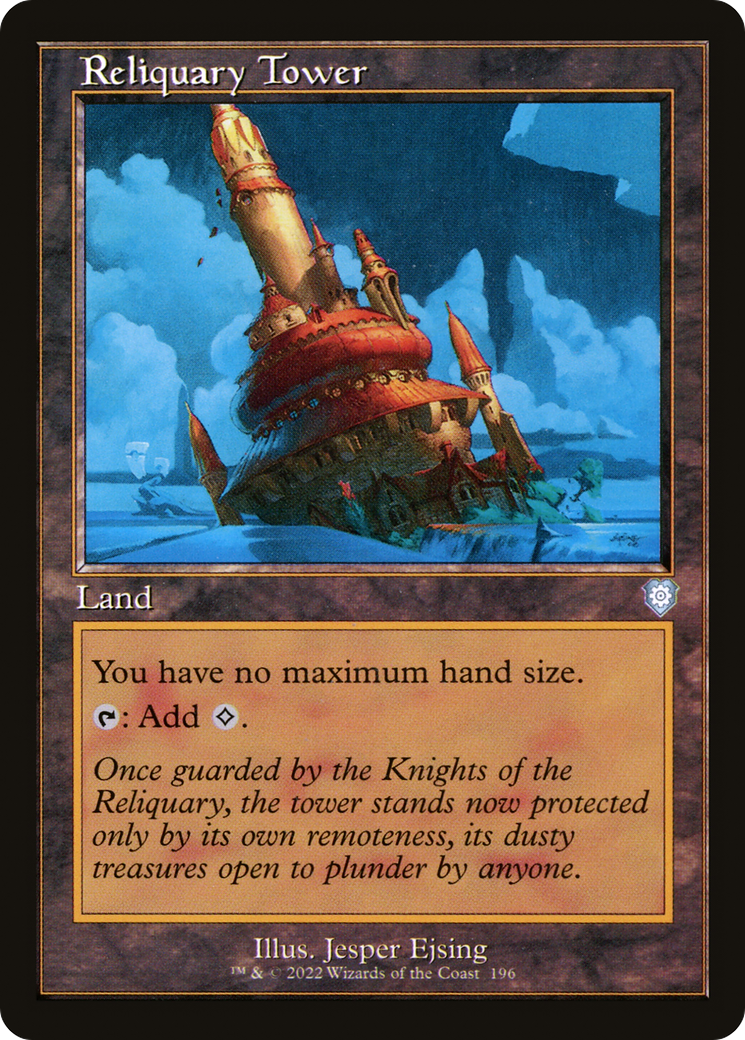 Reliquary Tower (Retro Frame) (BRC-196) - The Brothers' War Commander