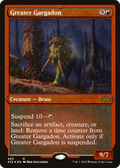 Greater Gargadon (Foil Etched) (2X2-453) - Double Masters 2022 Foil