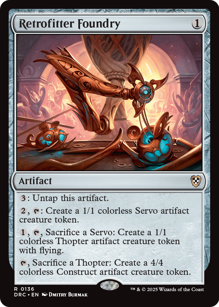Retrofitter Foundry (DRC-136) - Commander: Aetherdrift