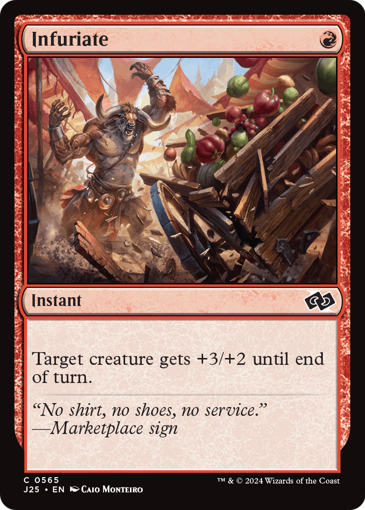 Infuriate (J25-565) - Foundations Jumpstart