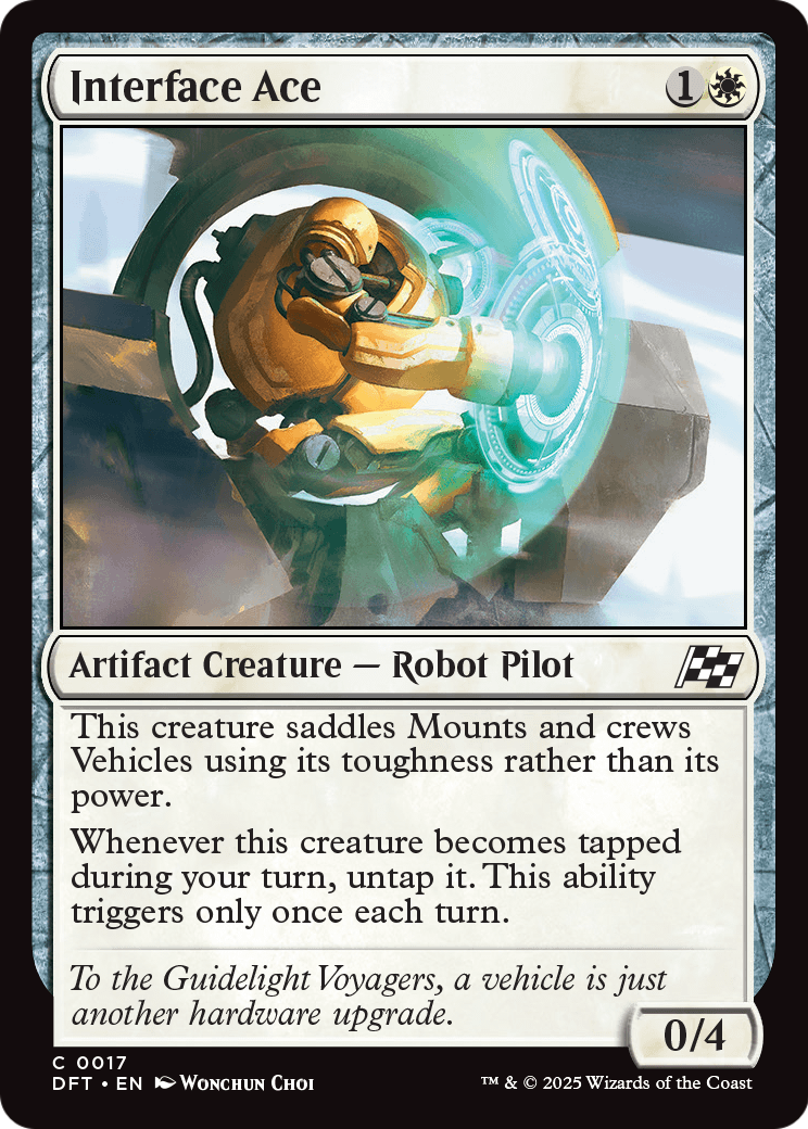 Interface Ace (DFT-017) - Aetherdrift Foil
