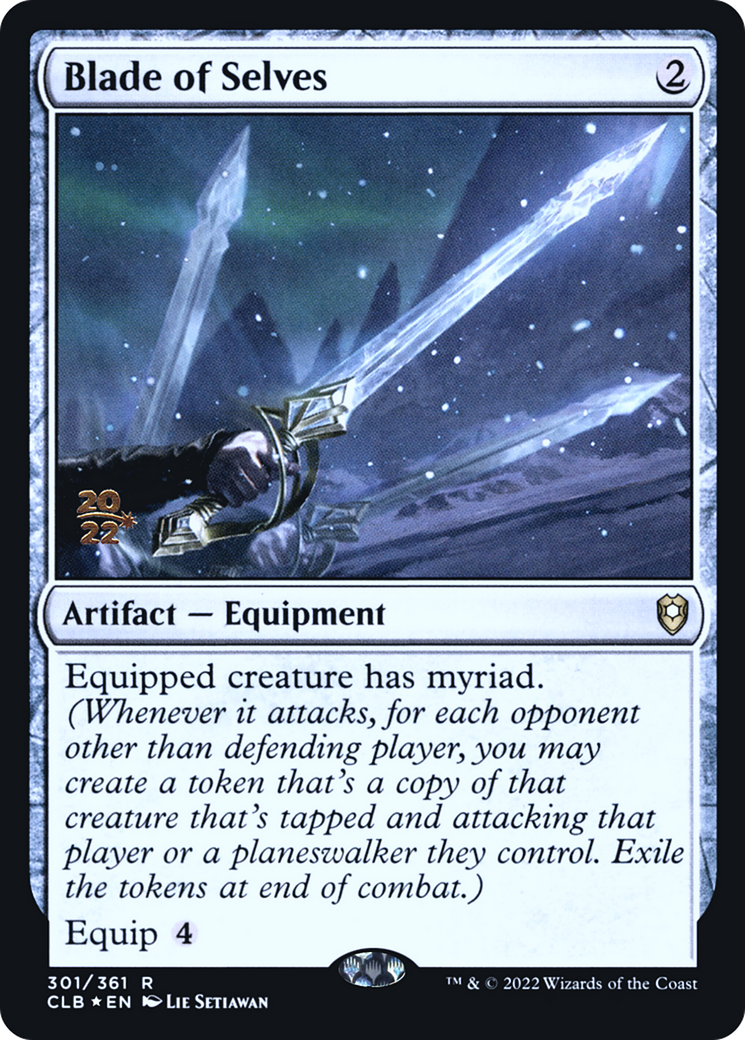 Blade of Selves (PRE-301) - Battle for Baldur's Gate Promos Foil